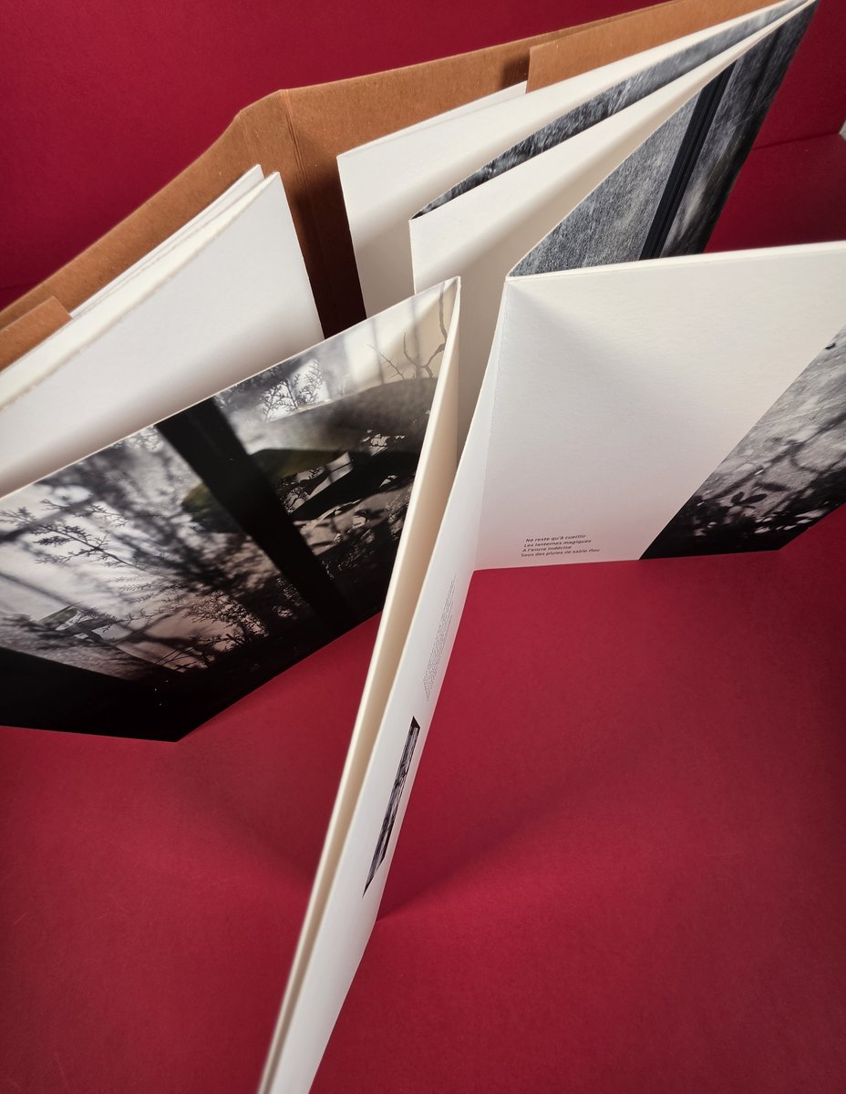 Les replis du leporello, vus de dessus