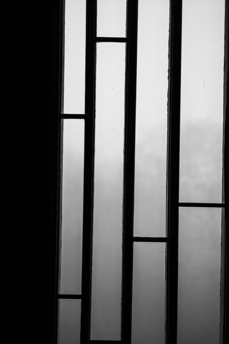 Verrière — partition de verre et de fer